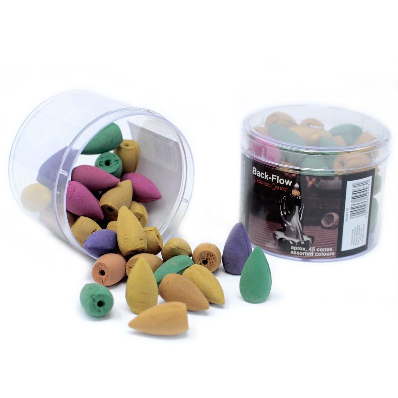 Пластиковий Контейнер Конусів зі Зворотним Потоком Асорті (прибл. 45 шт.)