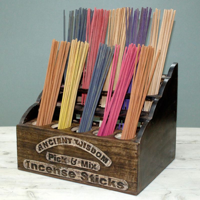 Підставка з Мангового Дерева - "Pick & Mix Incense Sticks"