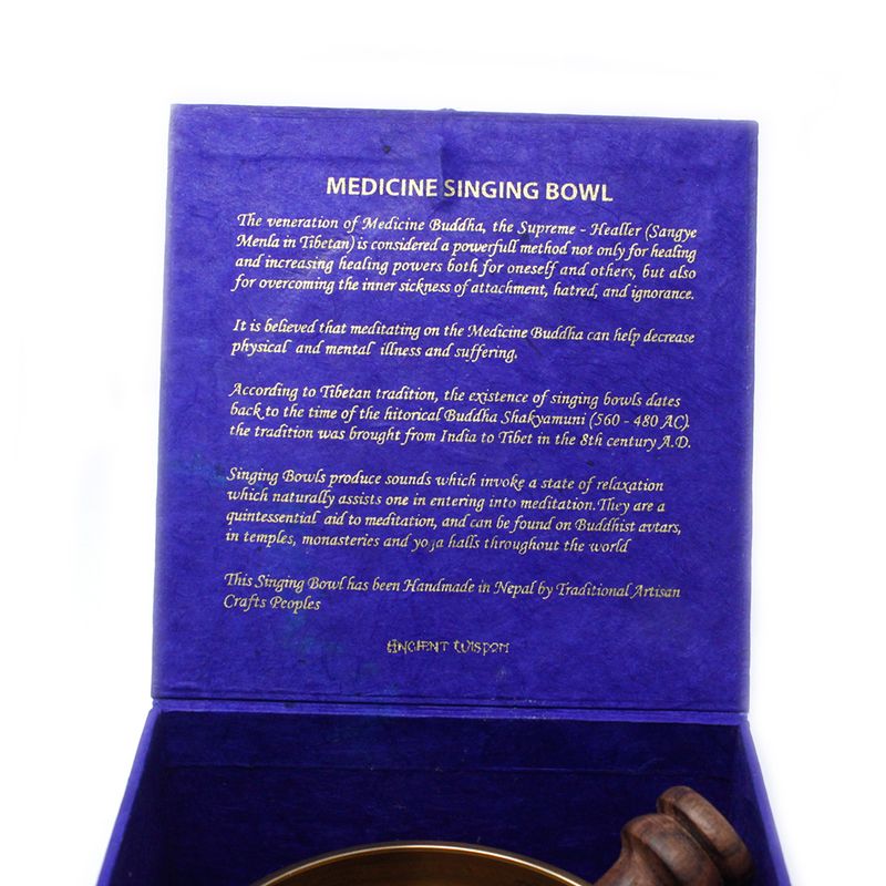Набір Співаюча Чаша 10 см (мін. 500 г) - Medicine Buddha