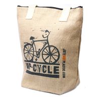 Еко Джутова Сумка - Up Cycle (4 дизайни)