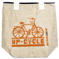 Еко Джутова Сумка - Up Cycle (4 дизайни)