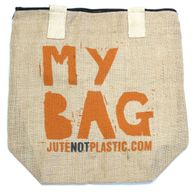 Еко Джутова Сумка - My Bag (4 дизайни)