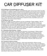 Автомобільний Дифузор у Наборі 30 мм - Дерево Життя
