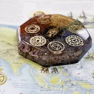 Оргоніт Енергетичний Настільний "Будда Чакра" - Великий