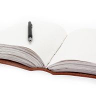 Шкіряна Записна Книга з 7 Чакрами 25х32,5 см