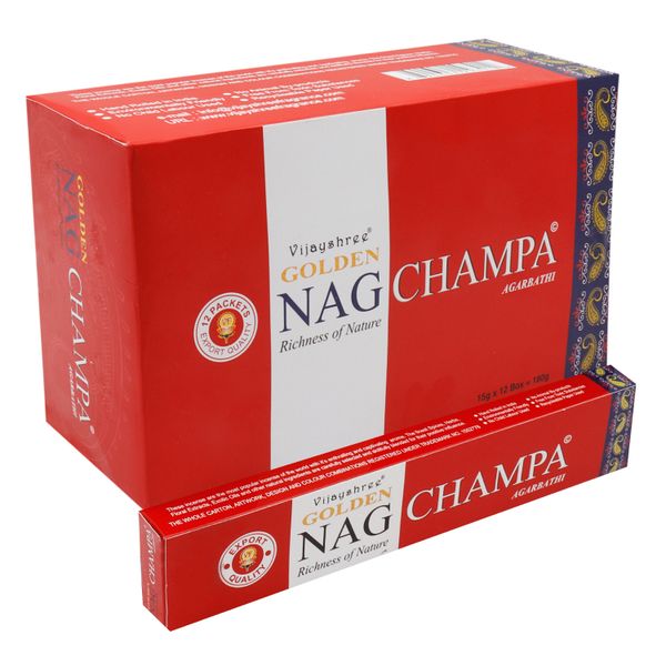 Ароматичні Палички Golden Nag 15 г - Nag Champa