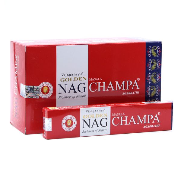 Ароматичні Палички Golden Nag 15 г - Nag Champa