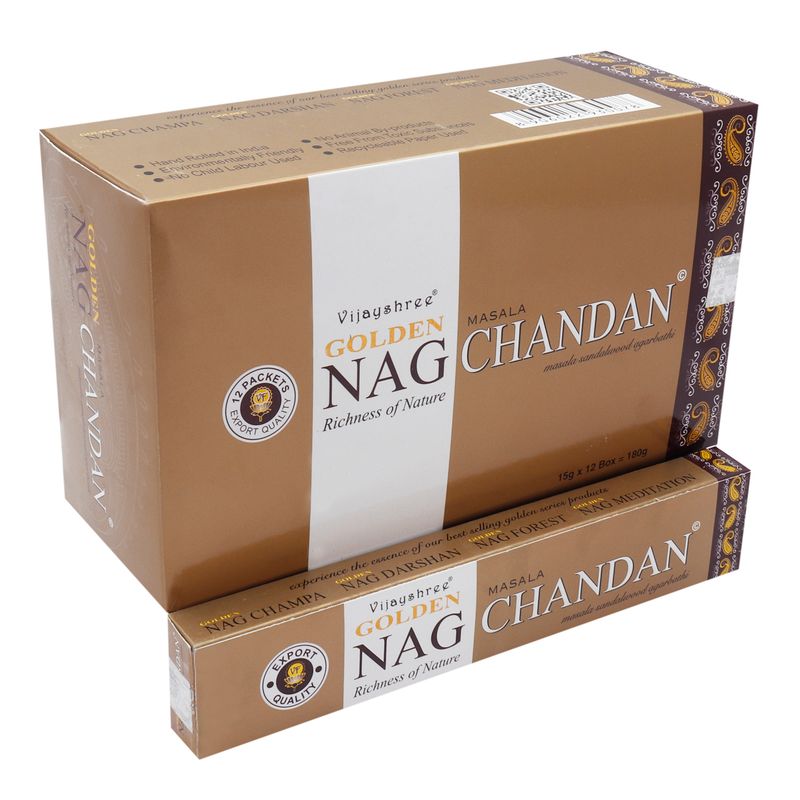 Ароматичні Палички Golden Nag 15 г - Chandan