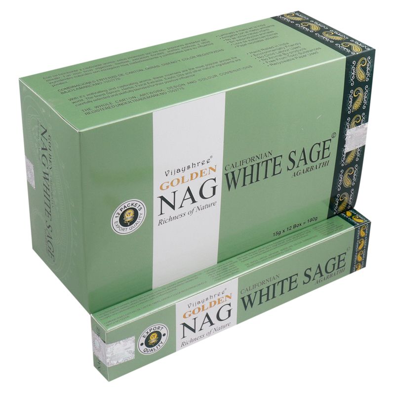 Ароматичні Палички Golden Nag 15 г - Біла Шавлія