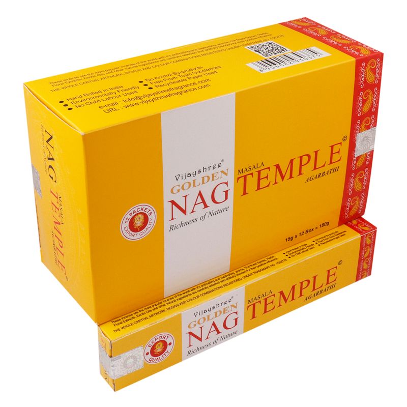 Ароматичні Палички Golden Nag 15 г - Temple