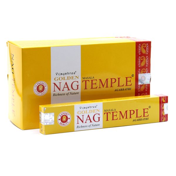 Ароматичні Палички Golden Nag 15 г - Temple