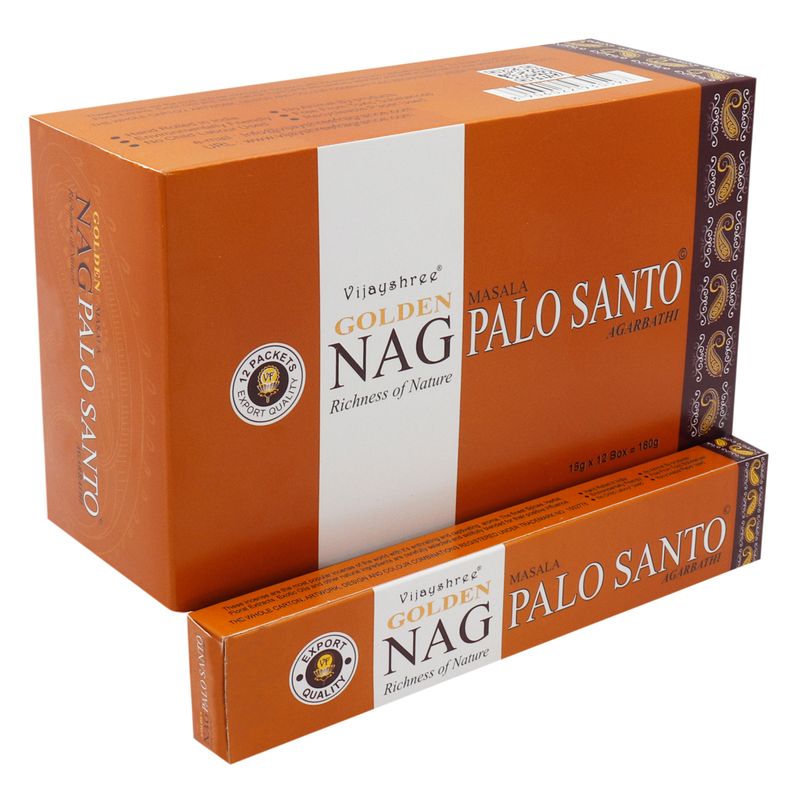 Ароматичні Палички Golden Nag 15 г - Пало Санто