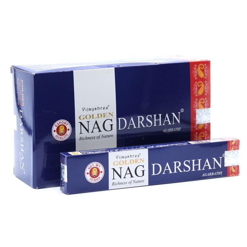 Ароматичні Палички Golden Nag 15 г - Darshan