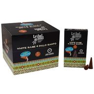 Tribal Soul Конуси Пахощів зі Зворотним Потоком - Біла Шавлія  та Пало Санто