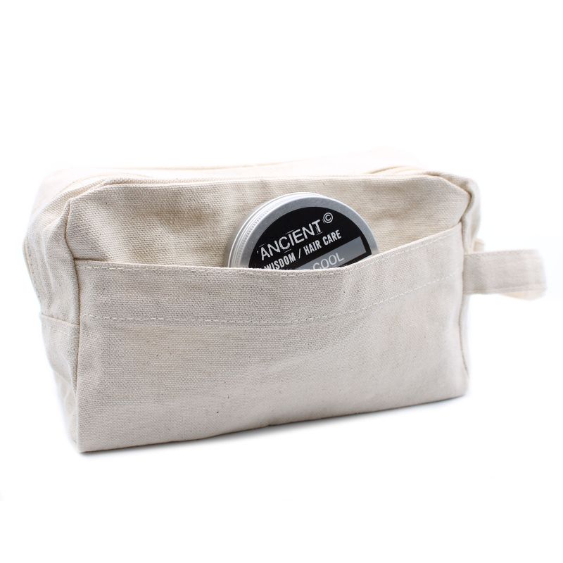 Косметичка  з Натуральної Бавовни 10 oz - Класична Прямокутна