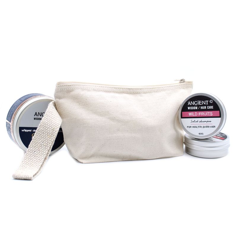 Косметичка з Натуральної Бавовни 10 oz - Ручка-петля