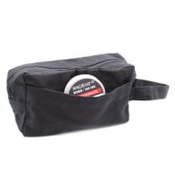 Чорна Косметичка з Натуральної Бавовни 10 oz - Класична Прямокутна