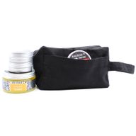 Чорна Косметичка з Натуральної Бавовни 10 oz - Класична Прямокутна