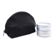 Чорна Косметичка з Натуральної Бавовни 10 oz - Сумка-місяць