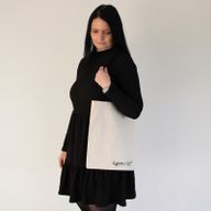 Agnes + Cat Ба́вовняна Сумка 6 oz - 35x30 см