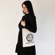 Agnes + Cat Cумка з Бавовни 6  oz - 35x30 см - Naturally Artisan