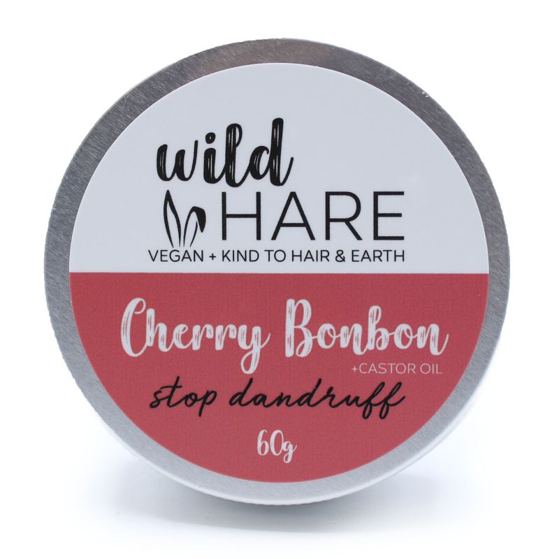 Wild Hare Твердий Шампунь 60 г - Вишневий Бонбон