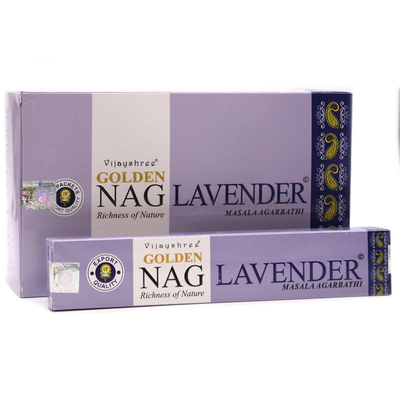 Ароматичні Палички Golden Nag 15 г - Лаванда
