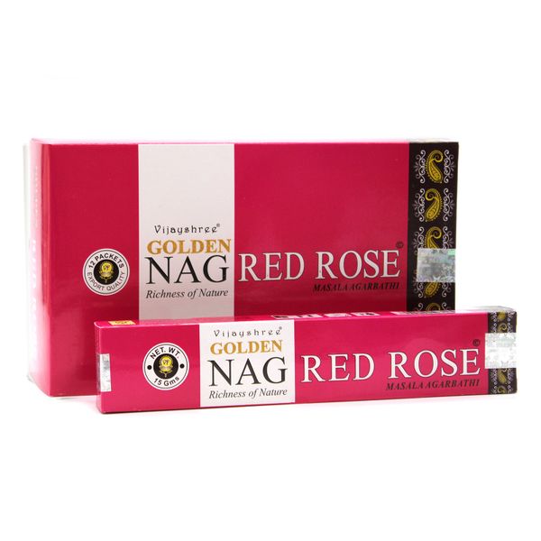 Ароматичні Палички Golden Nag 15 г - Червона Троянда