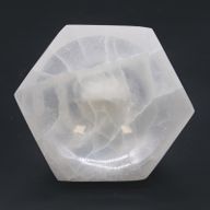 Селенітова Шестикутна Миска - 10 см