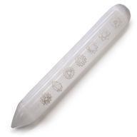 Селенітовий Жезл - 16 см (Загострений Кінець)