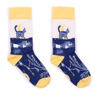 Hop Hare Бамбукові Шкарпетки S/M - Нічна Кішка