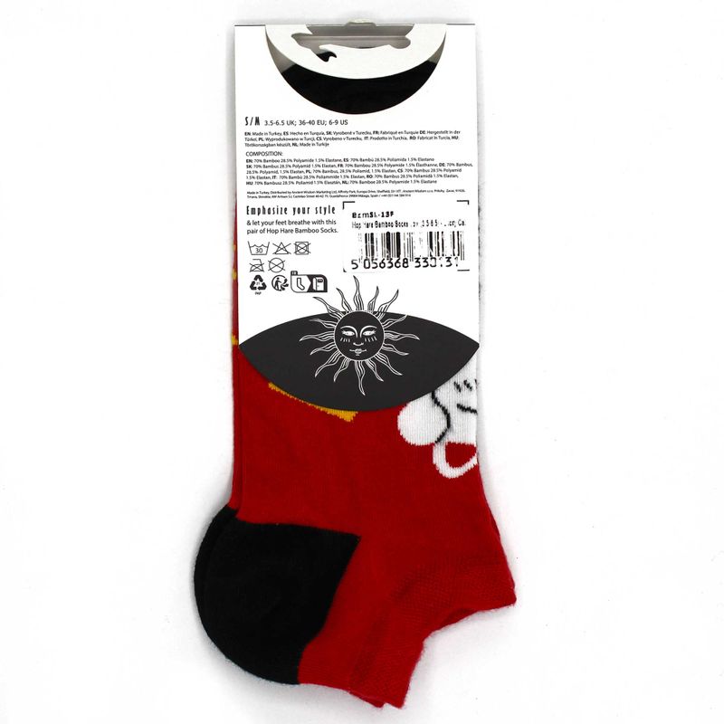 Hop Hare Бамбукові Шкарпетки Низькі S/M - Щасливі Коти