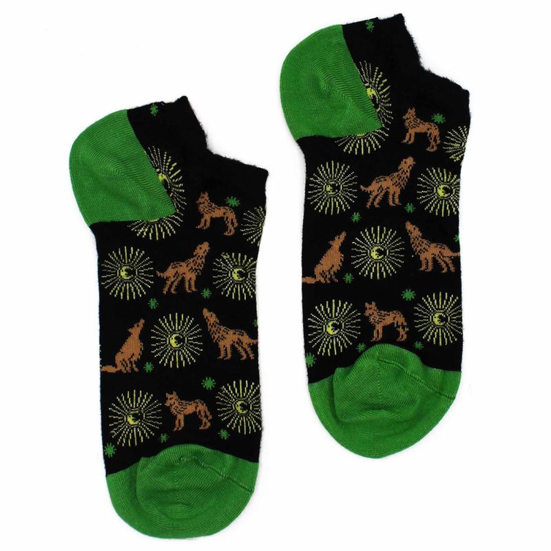 Hop Hare Бамбукові Шкарпетки Низькі S/M - Нічні Волки