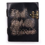 Шкіряний Блокнот "Book of Shadows" із Необрізаним Краєм 21х15 cm