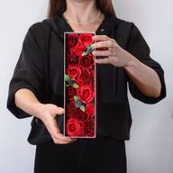 Довга Коробка - Класичні Червоні Троянди