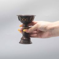 Мідний Ритуальний Келих з Потрійним Місяцем 8×13 см