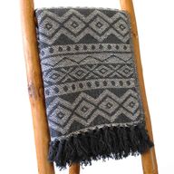 Плед Boho Comfort 125x150 см - Сіра Геометрія