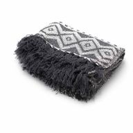Плед Boho Comfort 125x150 см - Сіра Геометрія