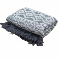 Плед Boho Comfort 125x150 см - Сіра Геометрія