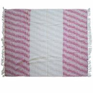 Плед Boho Comfort 125x150 см - Рубіновий Двоколірний