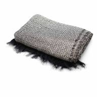 Плед Boho Comfort 125x150 см - Вугільний
