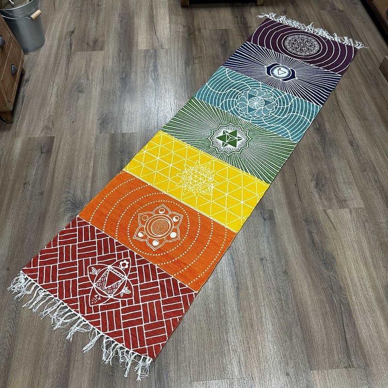 Коврик для Йоги 60x200 см - 7 Чакр