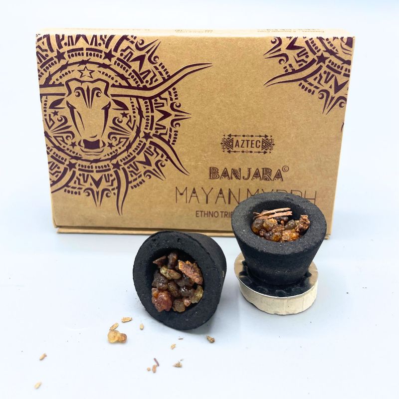Banjara Чаші для Окурювання - Майянська Мирра