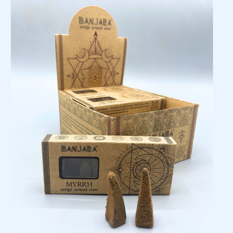 Banjara Пірамідки Пахощів - Мирра