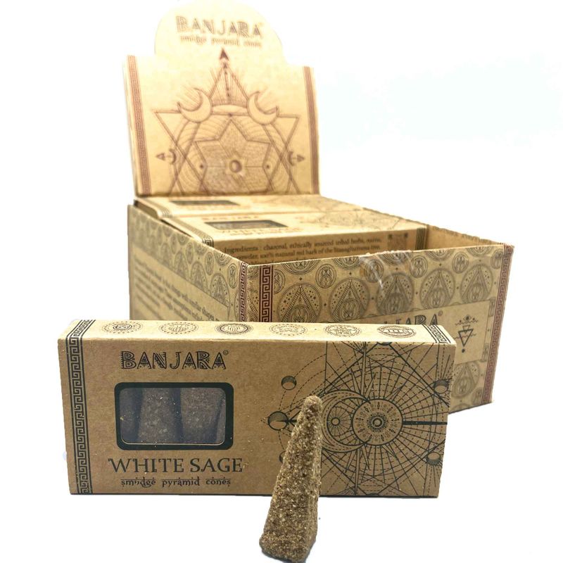 Banjara Пірамідки Пахощів - Біла Шавлія