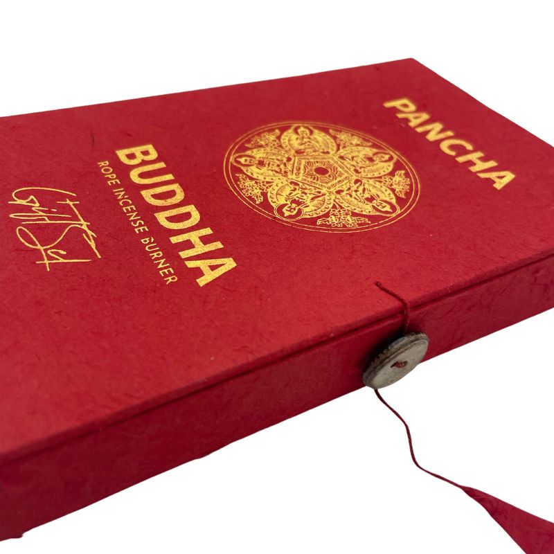 Набір Мотузкових Пахощів з Тримачем - Панча Будда