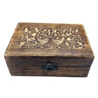 Середня Дерев'яна Шкатулка 15x10х6 см - Дерево Життя
