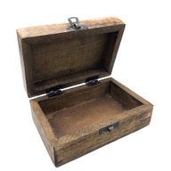 Середня Дерев'яна Шкатулка 15x10х6 см - Будда