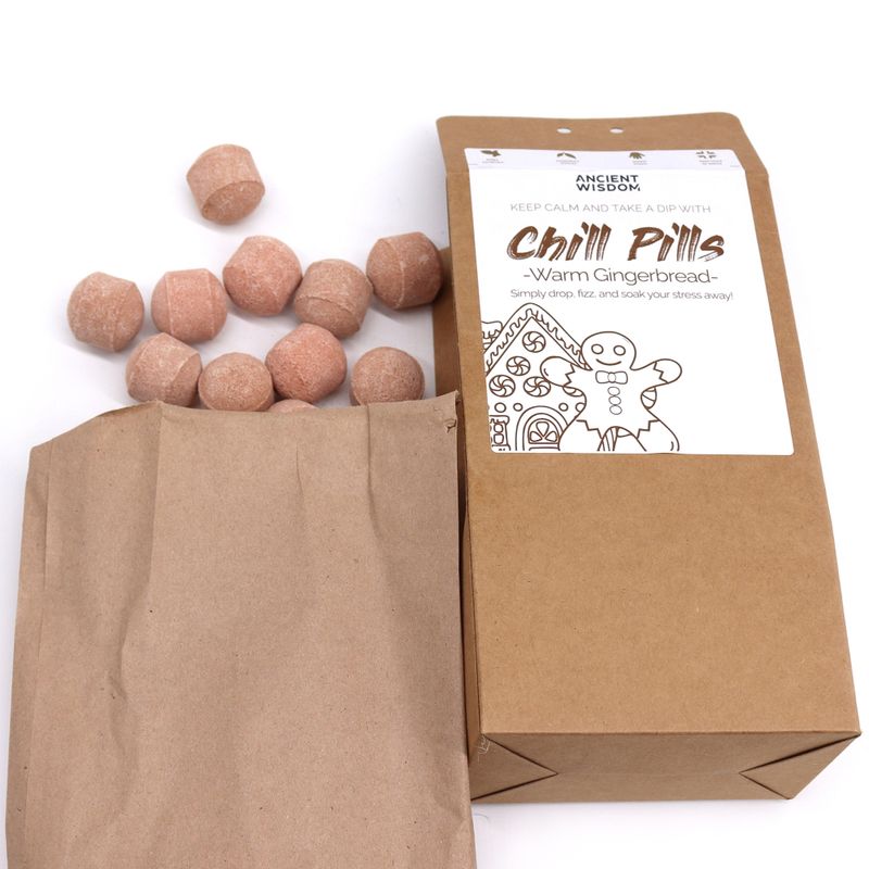 Chill Pills Подарунковий Набір 350 г - Тепле Імбирне Печиво