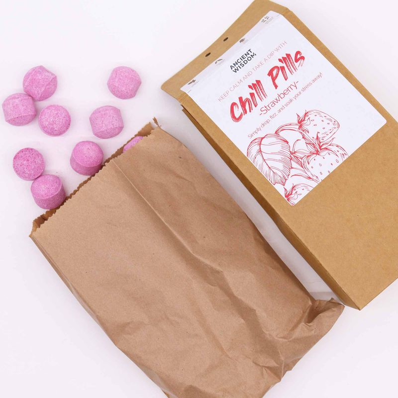 Chill Pills Подарунковий Набір 350 г - Полуниця